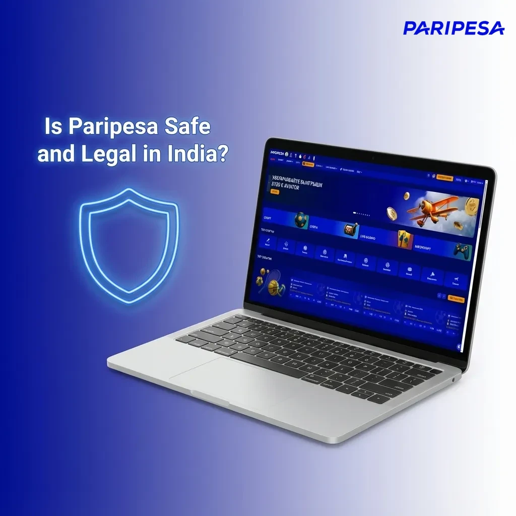 Infographic explaining Paripesa’s Curacao license, SSL security, KYC checks, and India users’ responsibility for local laws