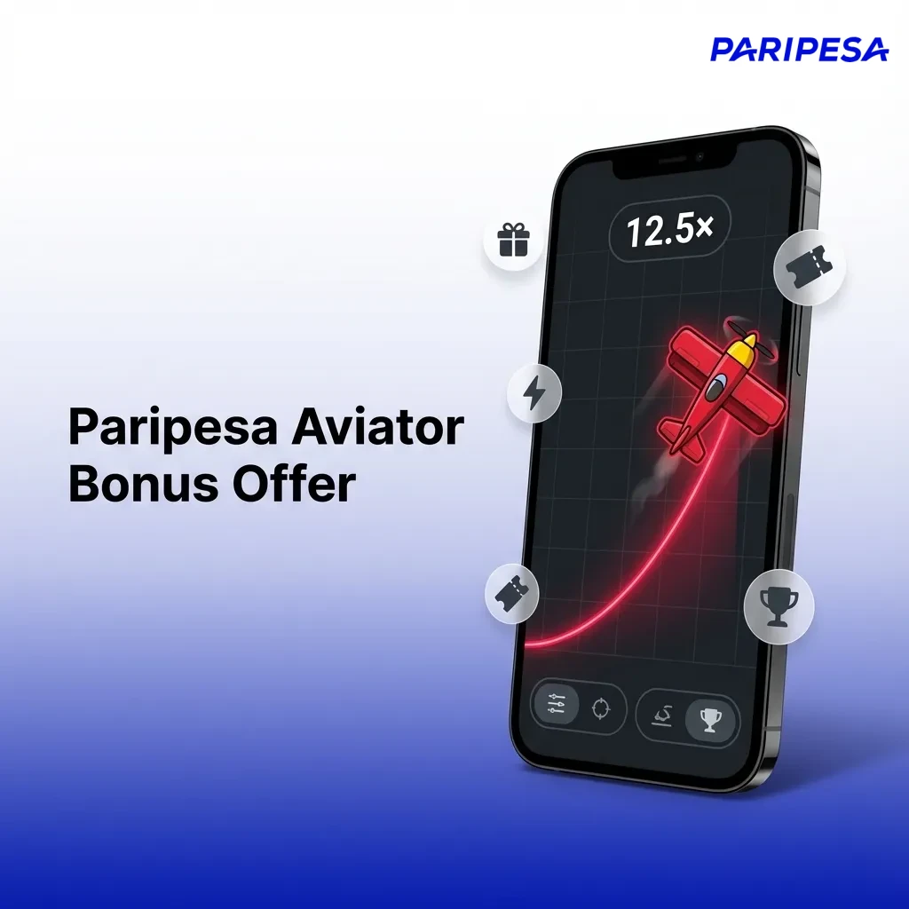 Paripesa Aviator bonus banner showing 100% welcome offer for new India players up to ₹8,000