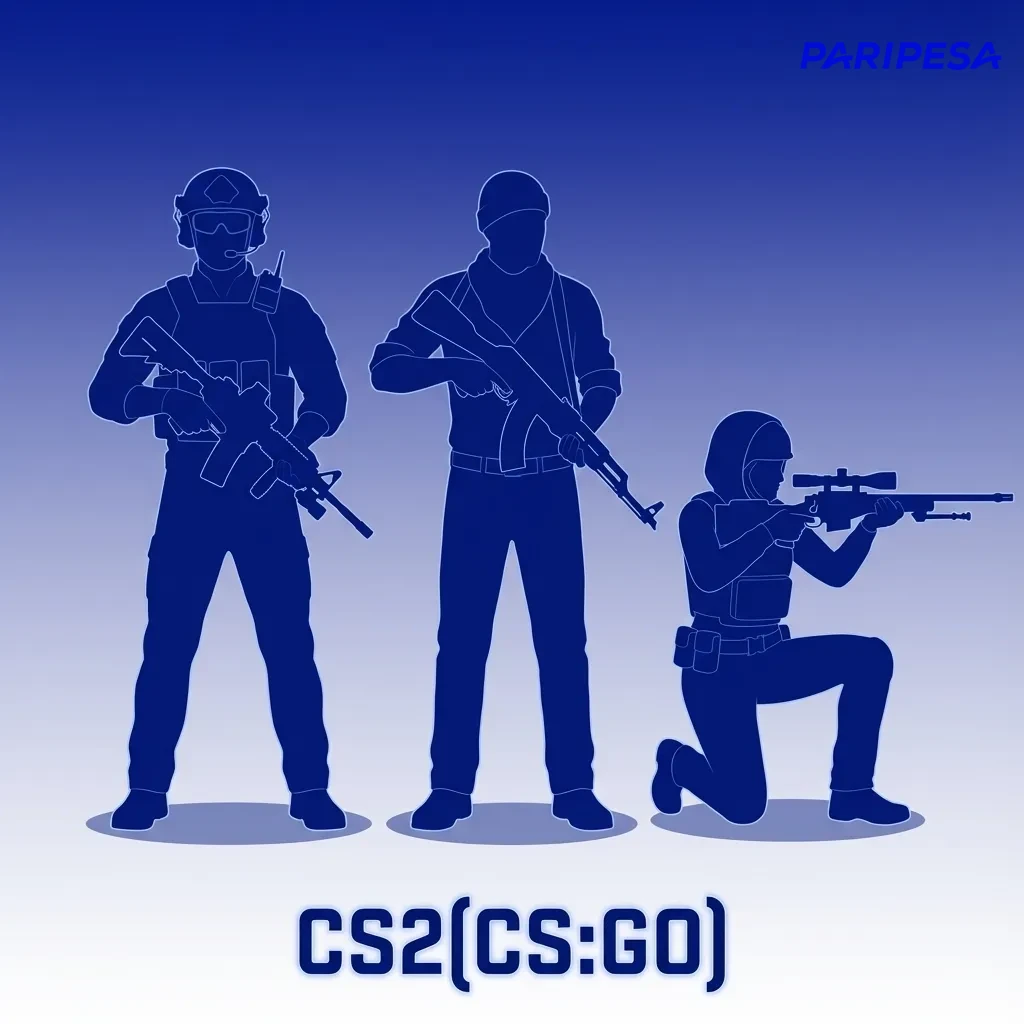 CS2 esports betting page showing 5v5 shooter match, live odds, and top CS:GO tournament logos on a dark UI