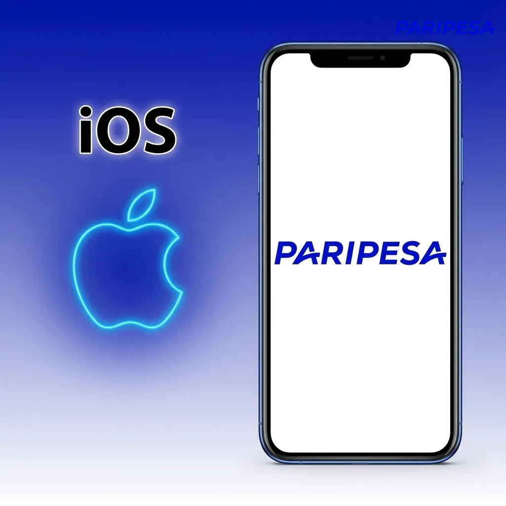 Illustration of iPhone showing steps to add Paripesa India betting site shortcut to iOS home screen as a PWA-style app