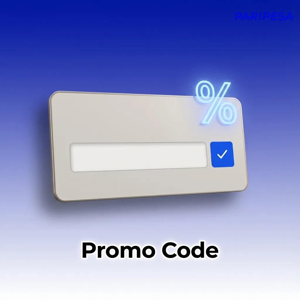 Illustration showing PARI100, CASINOFS, SPORTEXTRA promo codes, bonus types, entry fields, and key conditions for each.