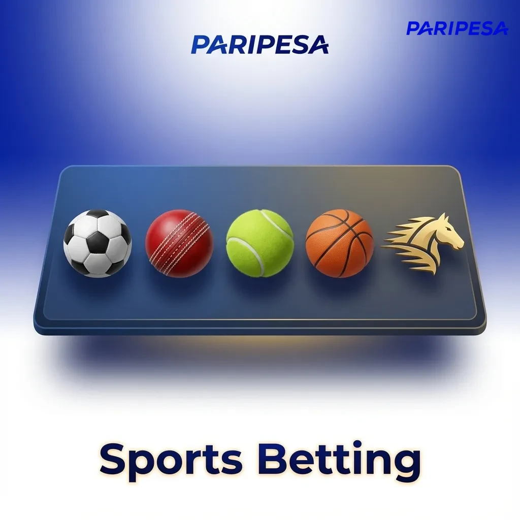 Sports betting interface in India showing odds, live scores, and multiple sports icons like cricket, football, tennis, and esports