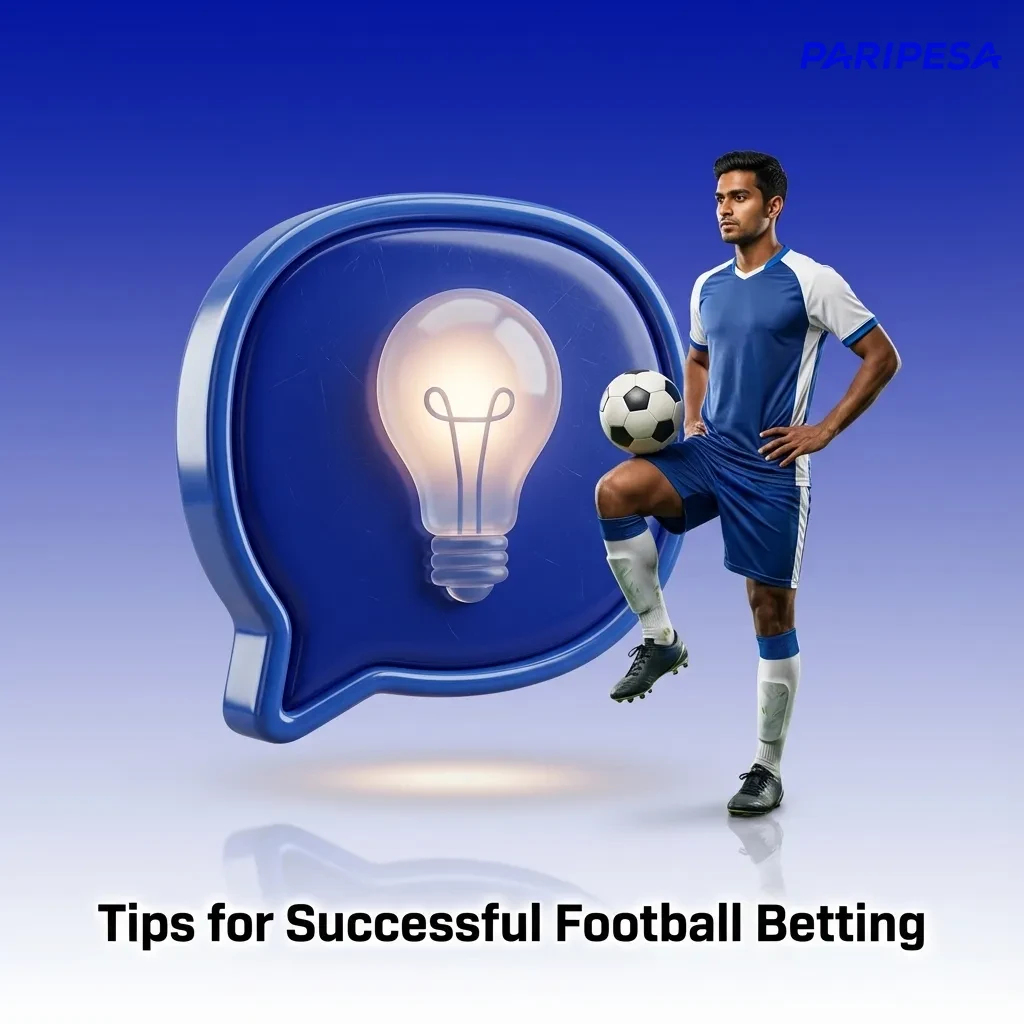 Illustrated checklist of football betting tips, with icons for form, injuries, venue, motivation, bankroll and records