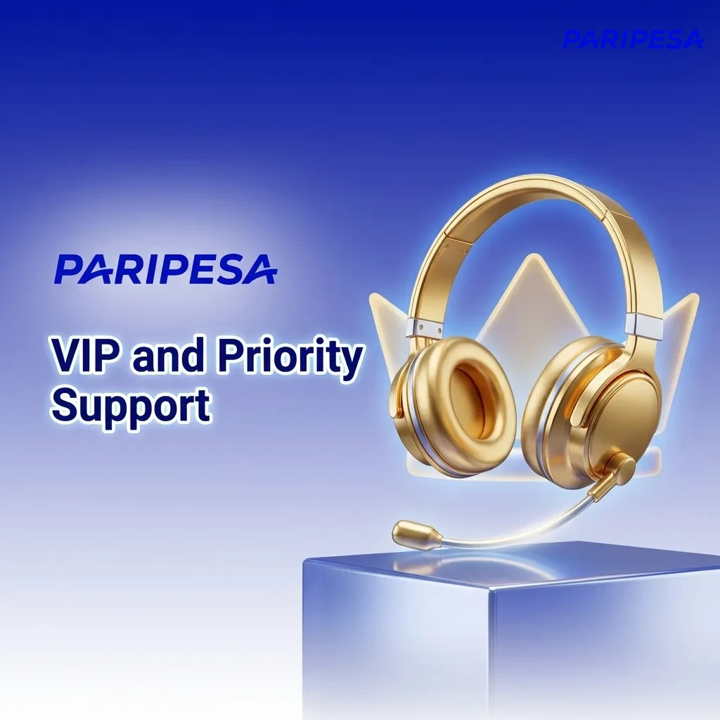 Illustration of a VIP player getting priority customer support via live chat, phone, and email with fast response times.