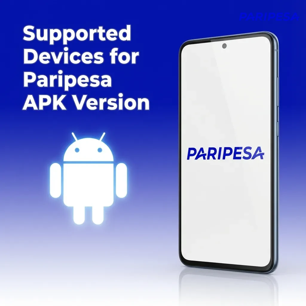 Infographic listing supported Android brands and models in India for smooth Paripesa APK betting and streaming