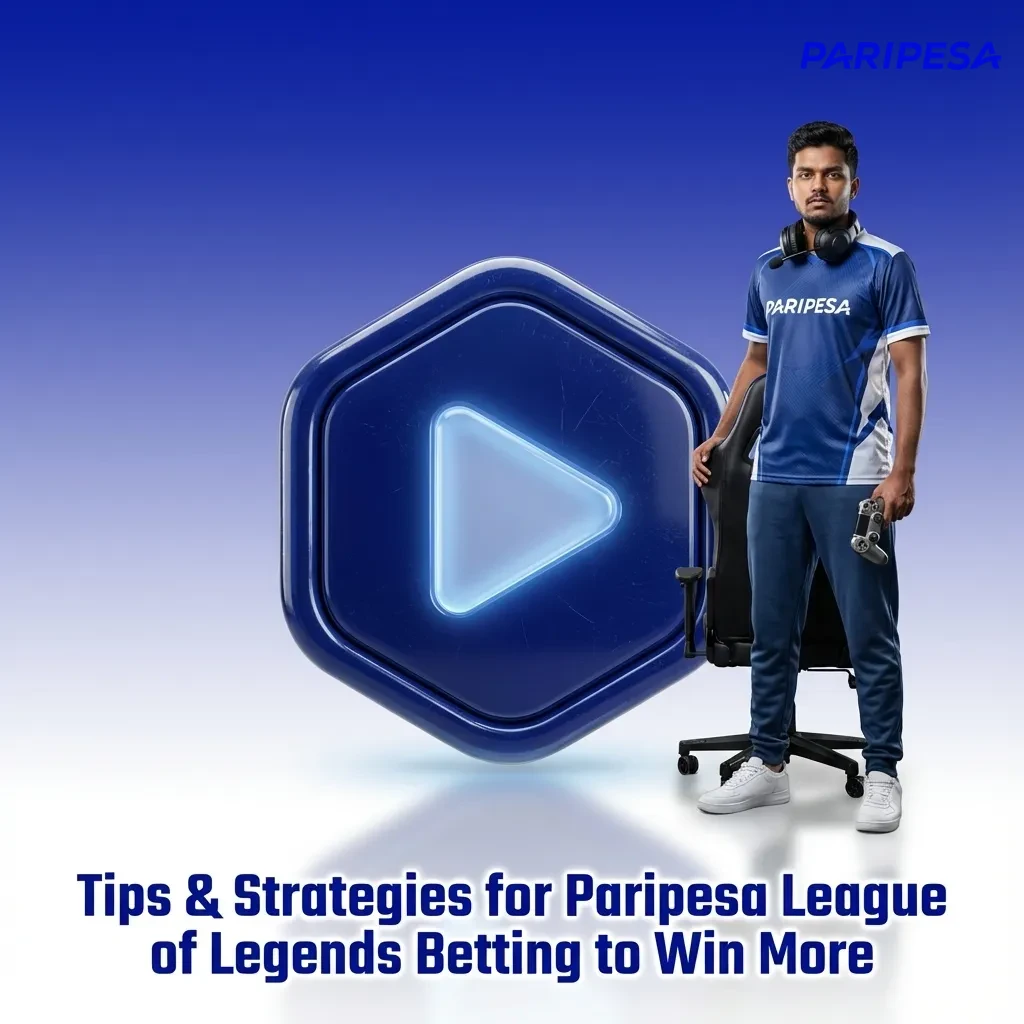 League of Legends esports betting tips graphic with icons for bankroll, meta, odds, and regional leagues like LCK, LPL, LEC