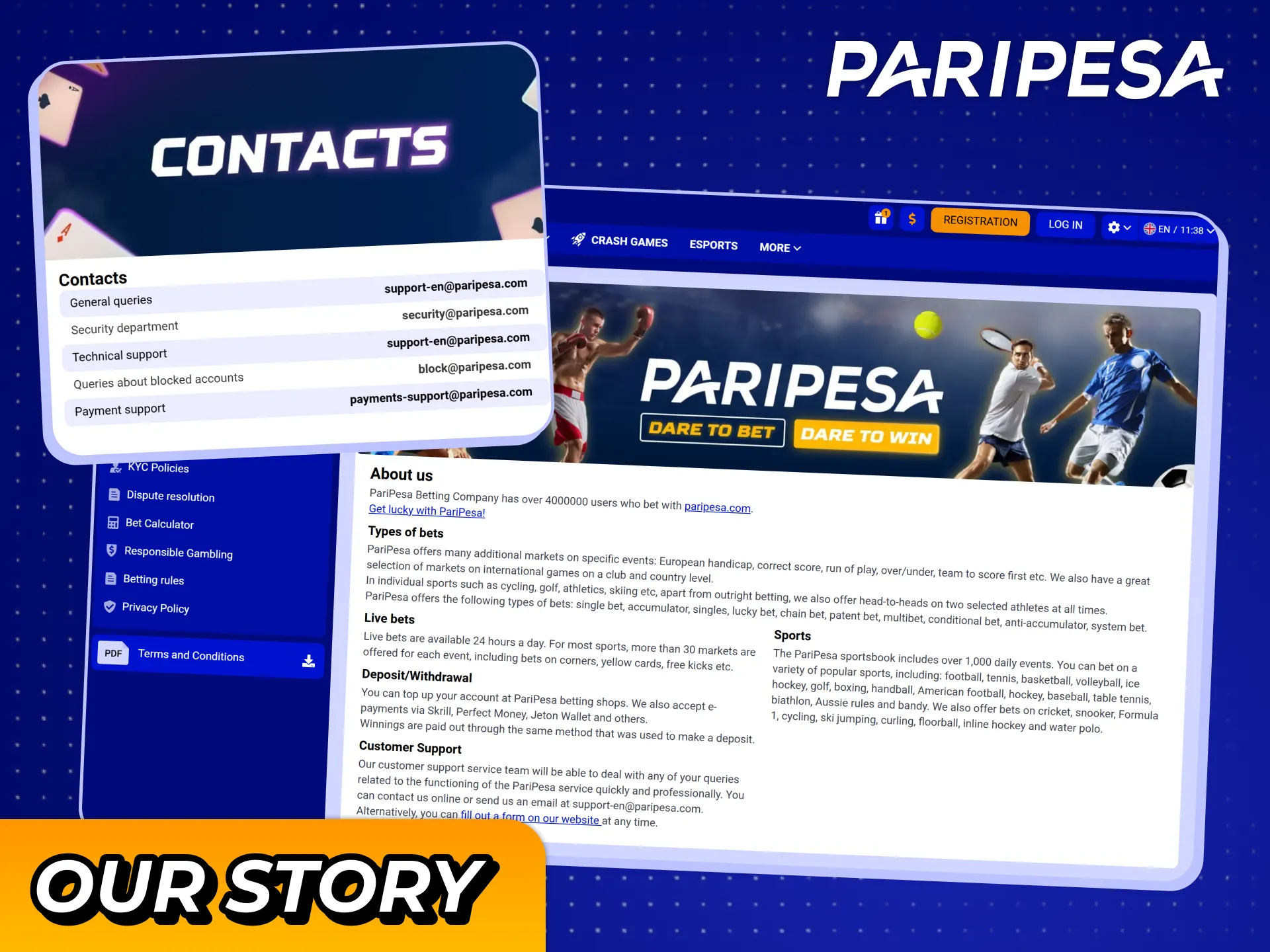Read about Paripesa story and its CEO.