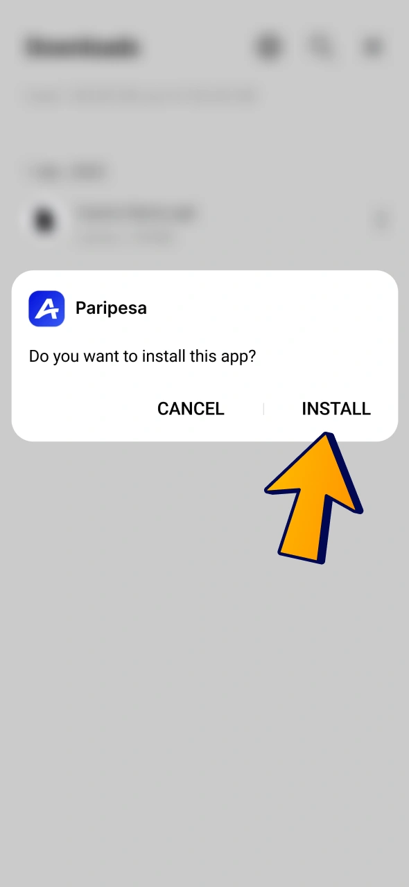 Install Paripesa app and start playing Aviator.