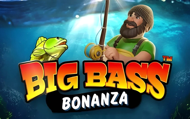 Go fishing in the Big Bass Bonanza game at Paripesa.
