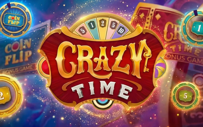 Play popular colorful live show Crazy Time with Paripesa.