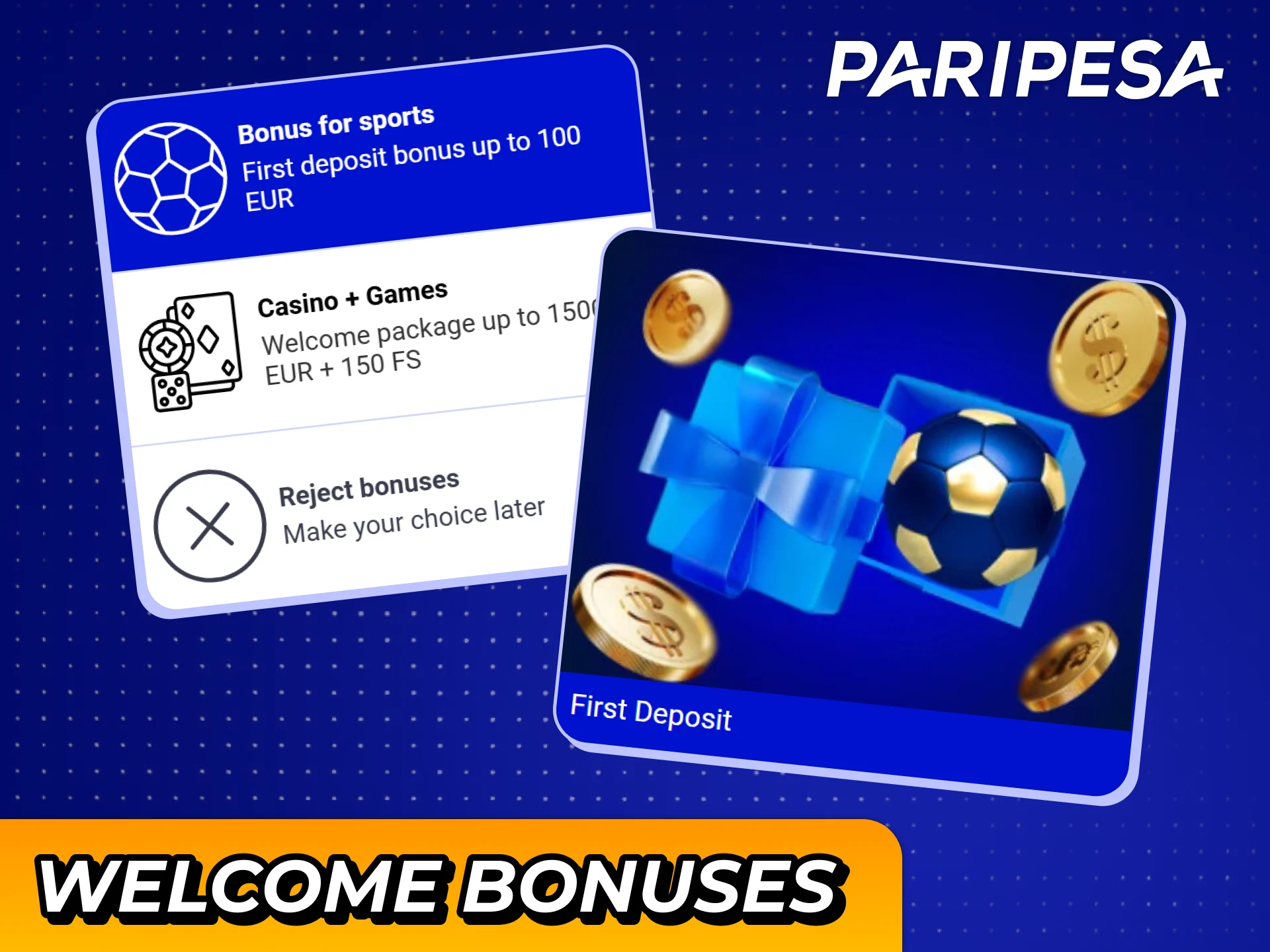 Claim Paripesa welcome bonus for your League of Legends betting.