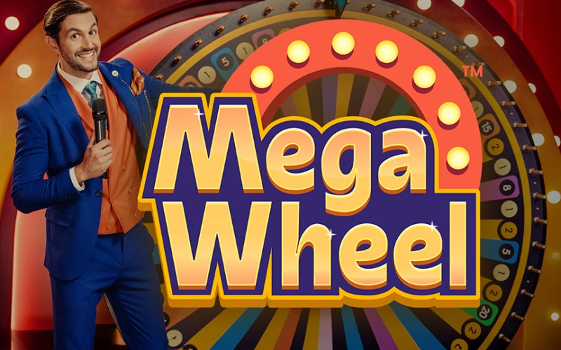 Enjoy Mega Wheel live show at Paripesa casino.