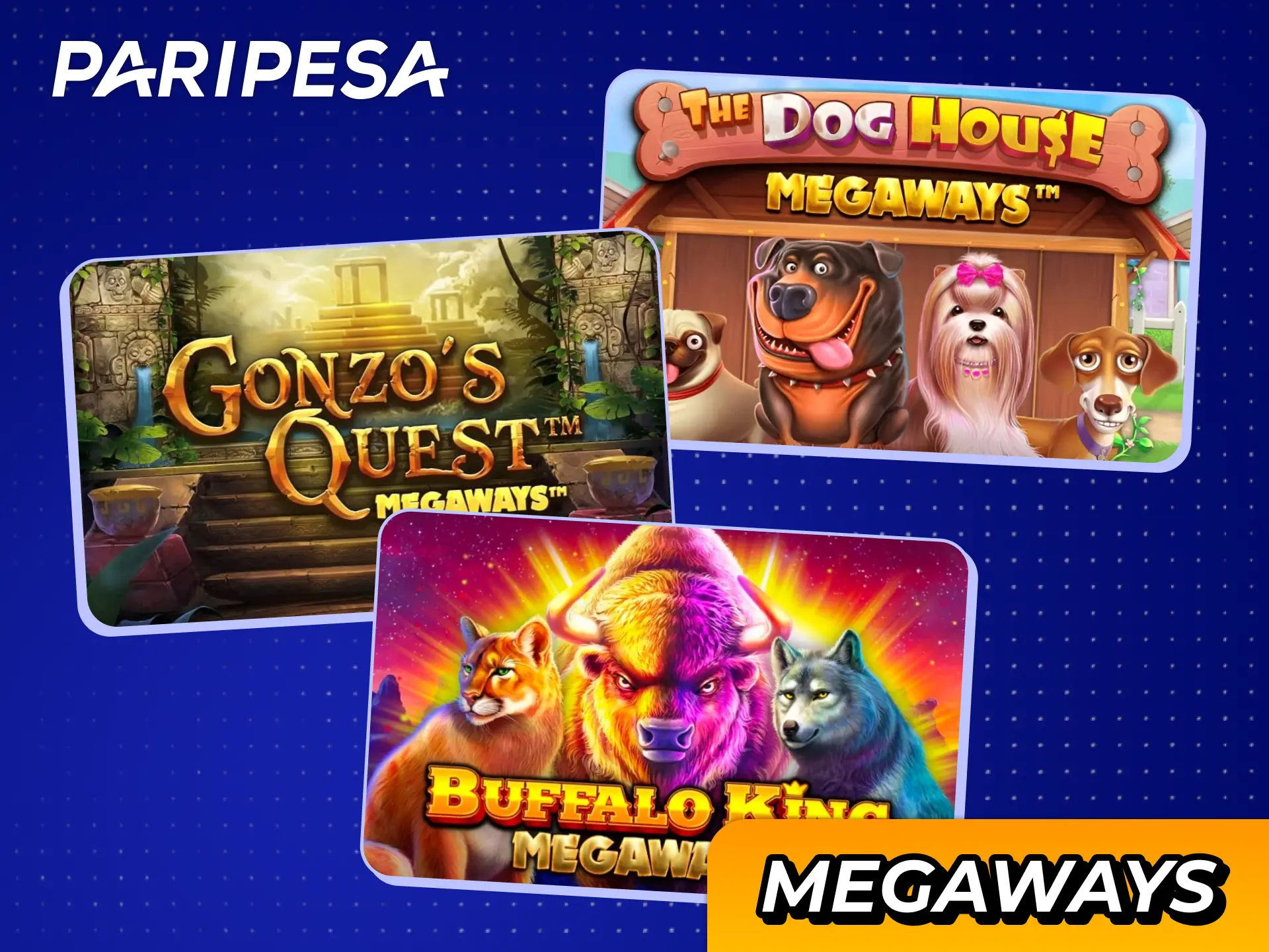 Get on interesting adventures with Paripesa megways.