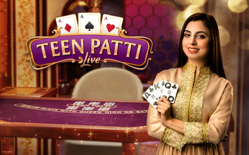 Join the Teen Patti Live casino table for authentic action at Paripesa.